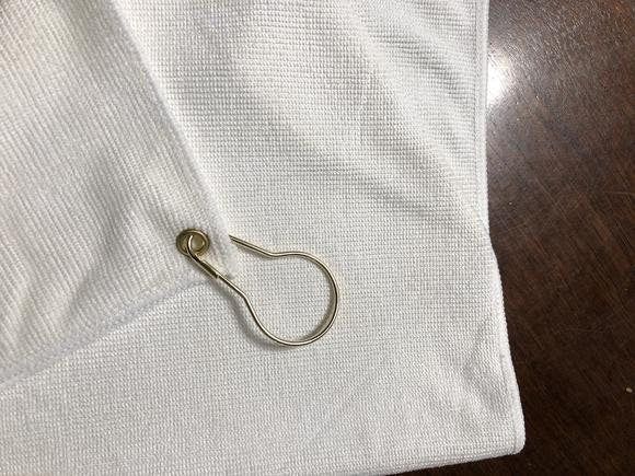 I'd Rather be Fishin' Microfiber Hand Towel w/Grommet and Hook