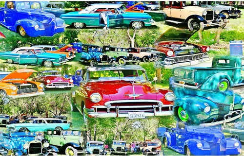 Antique Cars Mousepad
