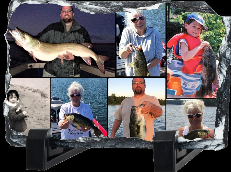 Have your Fishing Photos Permanently Sublimated onto Slate