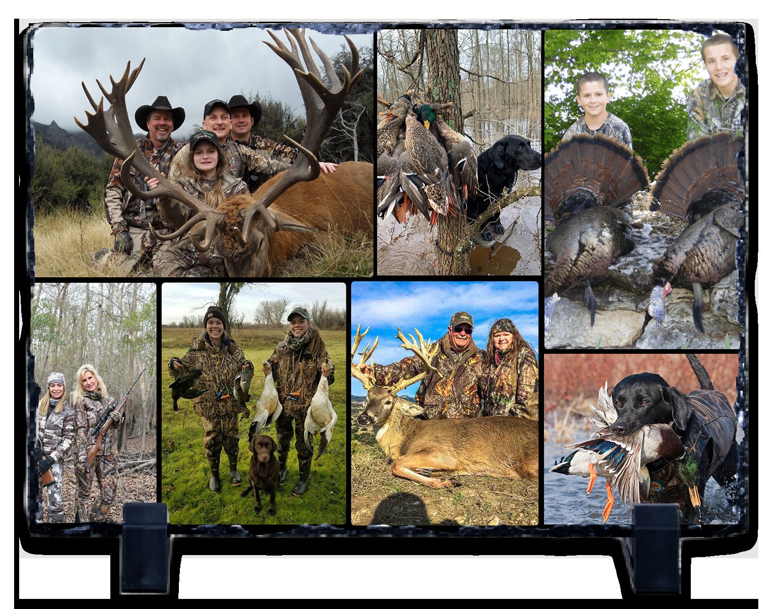 Have your Hunting Photos Permanently Sublimated onto Slate