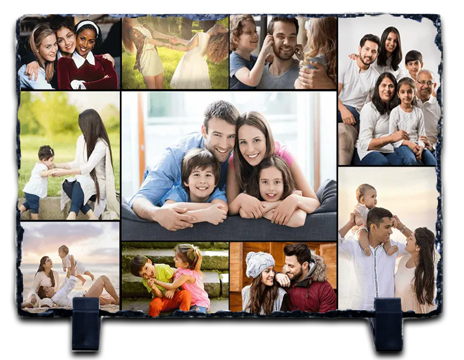 Have your Favorite Family Photos Permanently Sublimated onto Slate