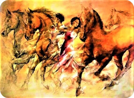 Wild Horses Mousepad